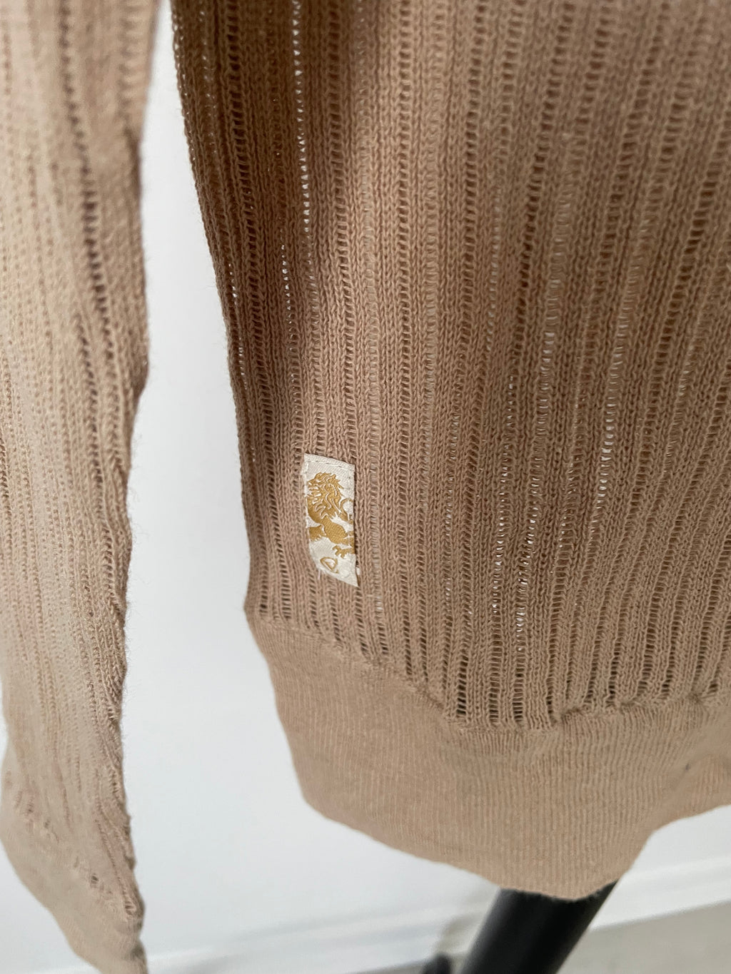 Pull beige Carnet de Vol