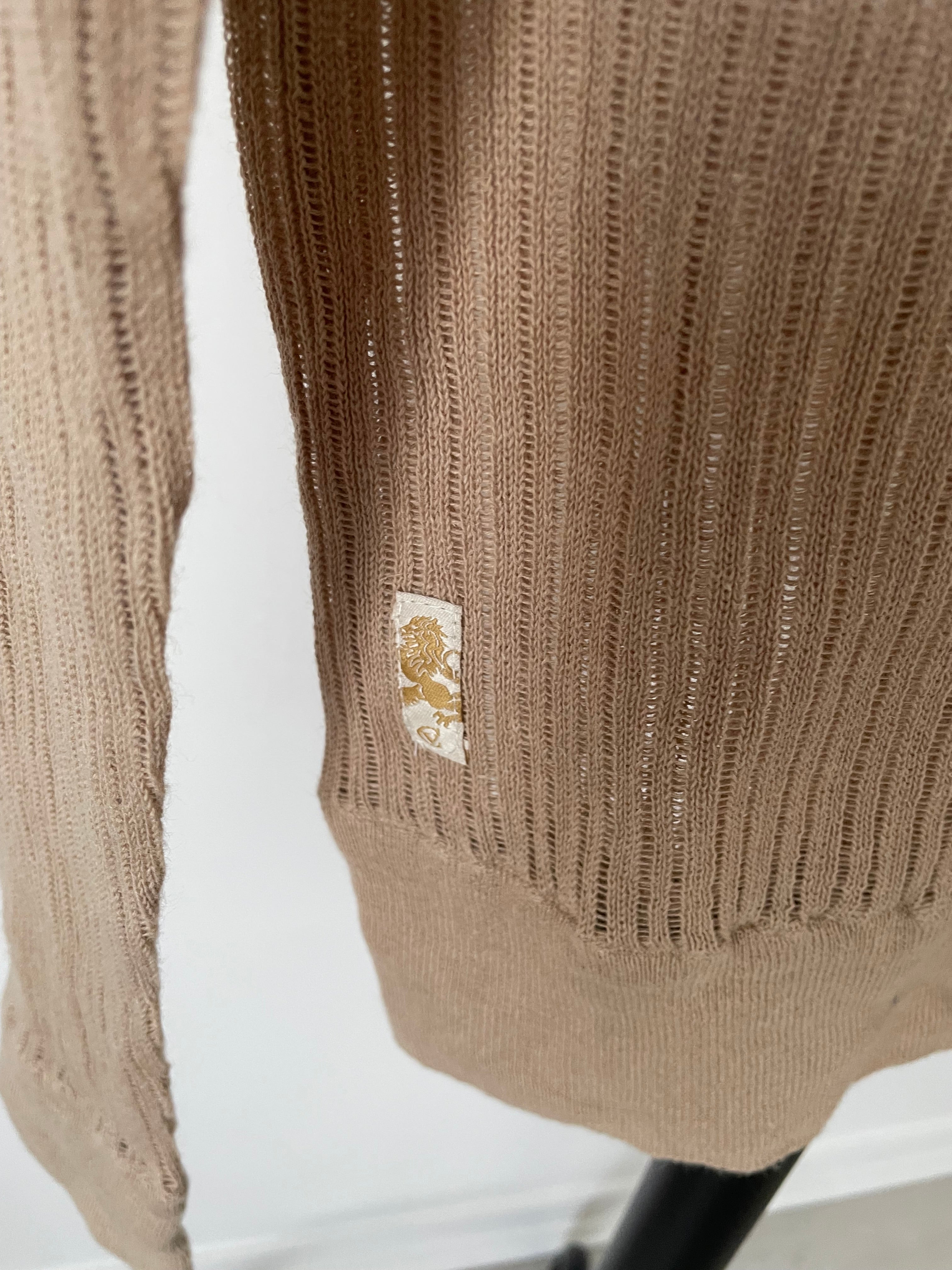 Pull beige Carnet de Vol