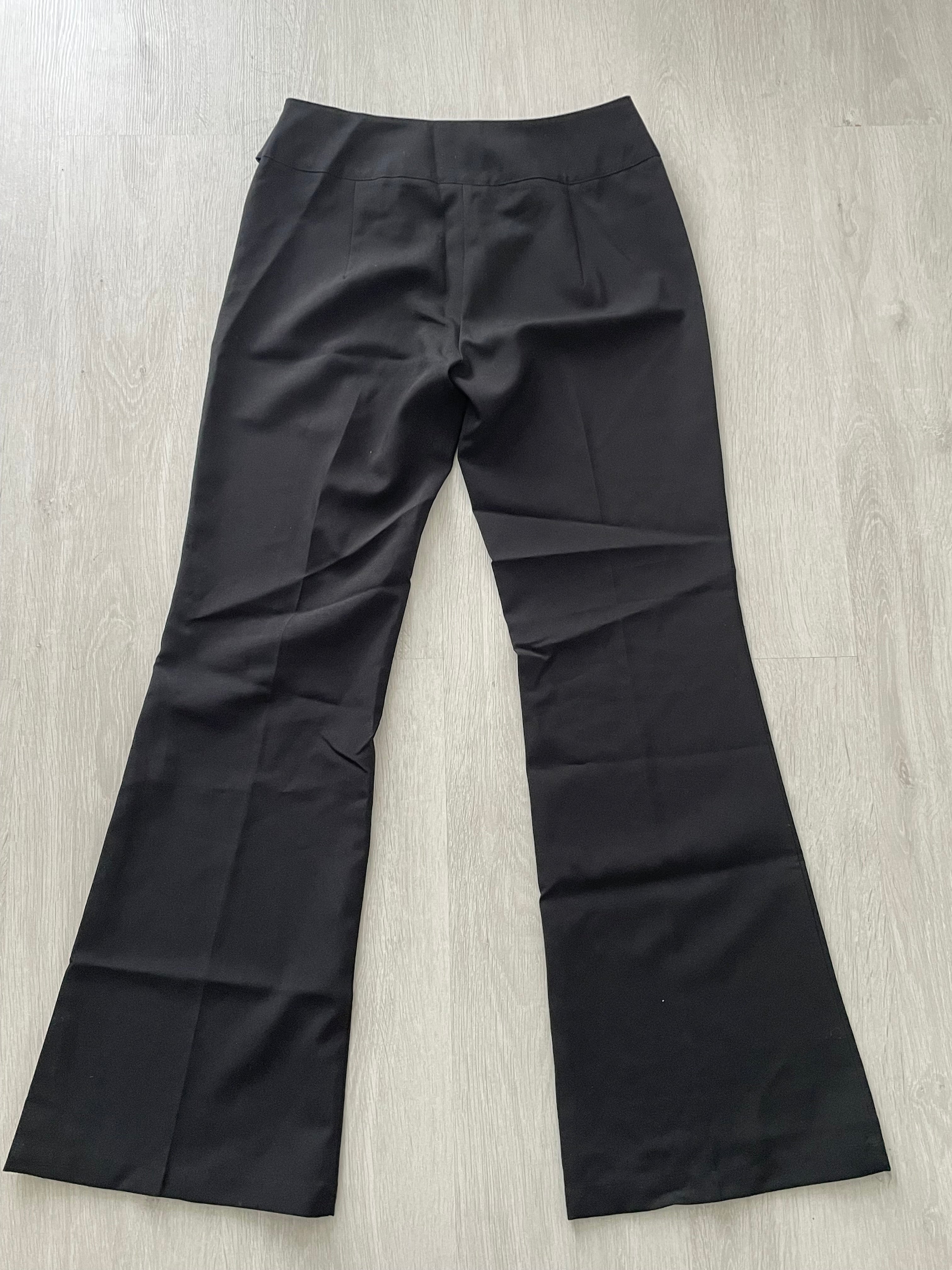 Pantalon noir pattes d’éléphant