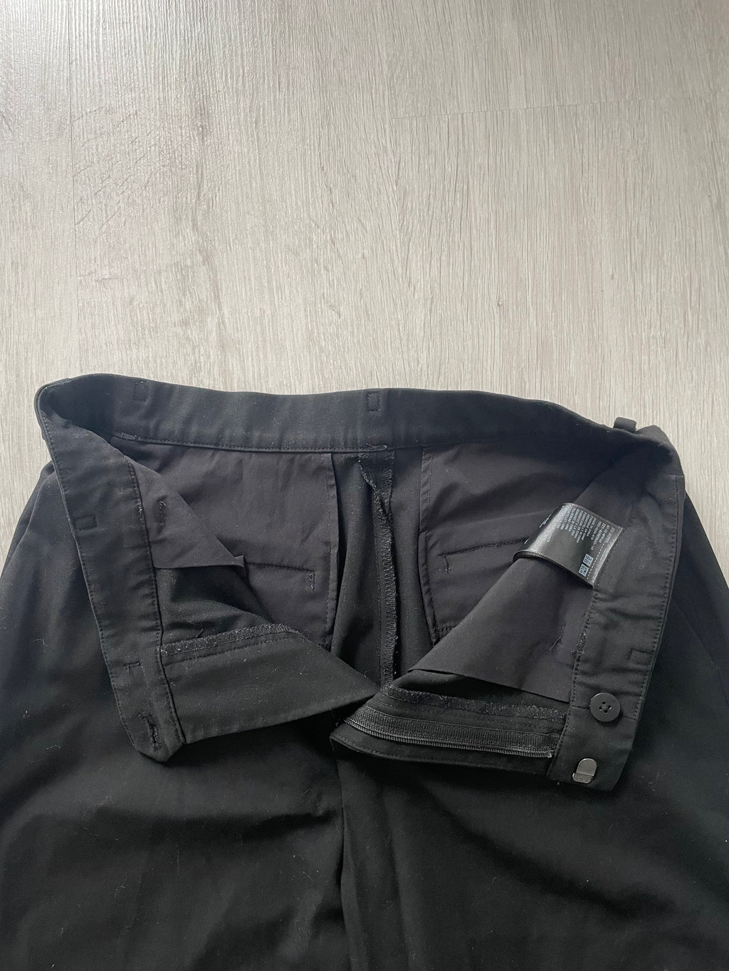 Pantalon noir Uniqlo