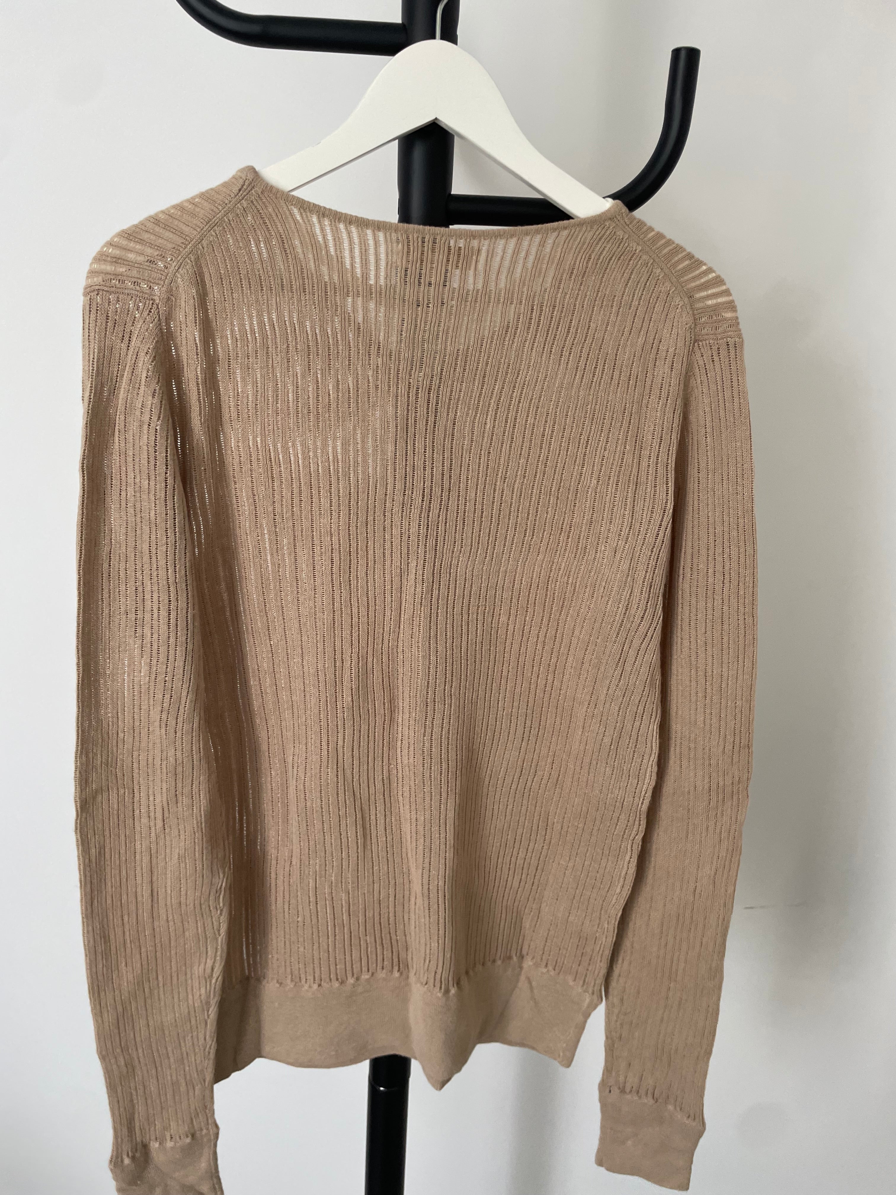 Pull beige Carnet de Vol